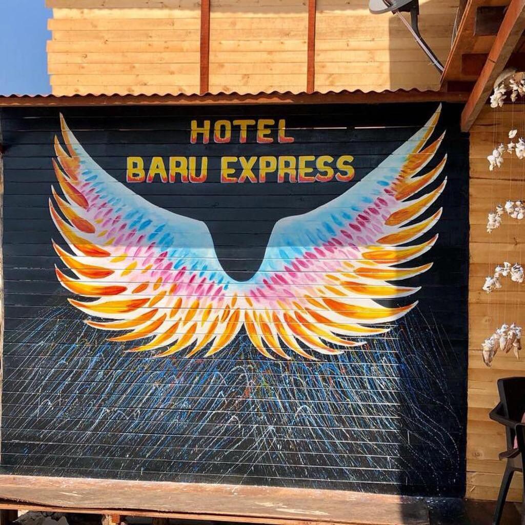 Baru Express Hotel Playa Blanca Exterior foto